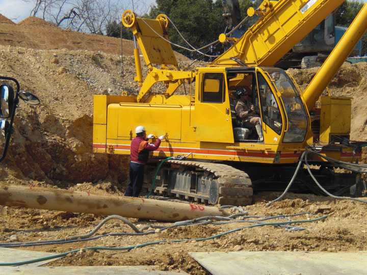 工事現場の巡回